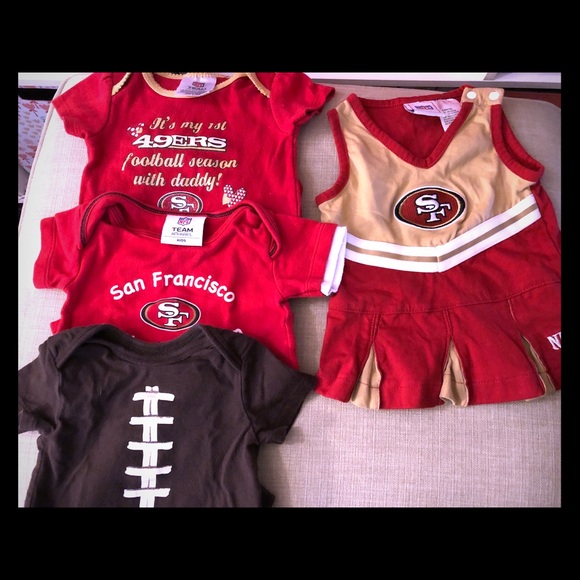 baby girl 49ers jersey